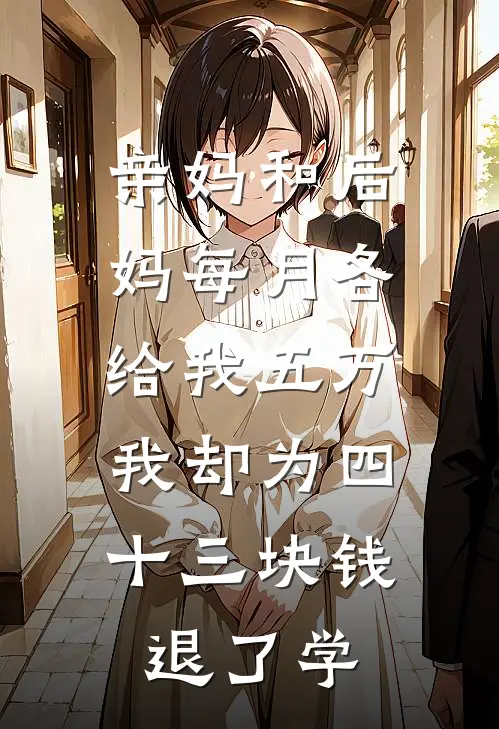 亲妈和后妈每月各给我五万，我却为四十三块钱退了学